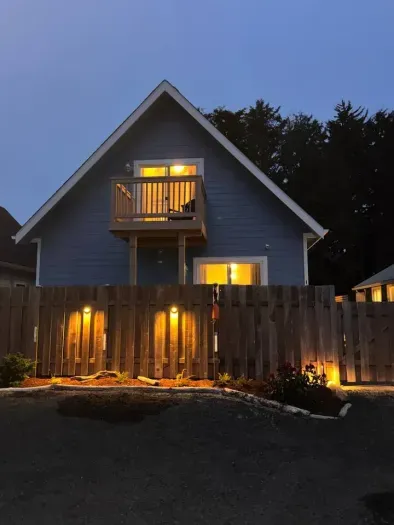 Welcome to Seagulls Beach House! Convenient driveway parking and keyless entry welcome you upon arrival.