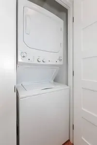 Stackable washer and dryer