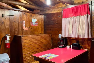 1950's Diner themed kitchen