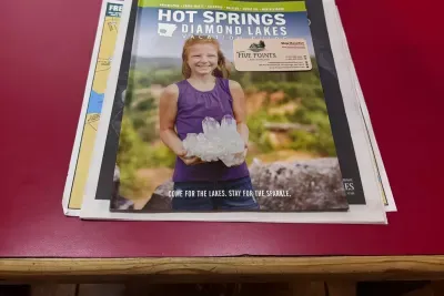 Hot Springs Guide and map provided