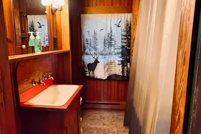 Bathroom with jetted tub/shower