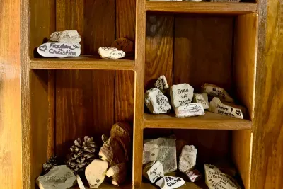 More guest signed rocks