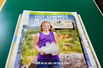 Visitor guides plus Hot Springs map provided