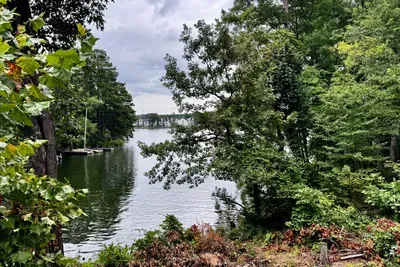 Lake view from front porch