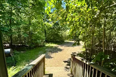 Walkway from parking area