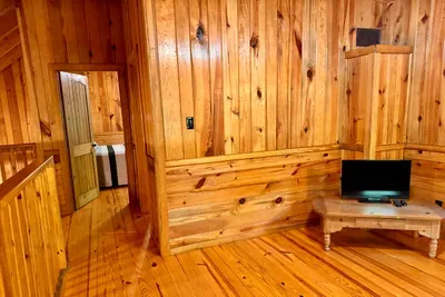ROKU TV in loft/game room