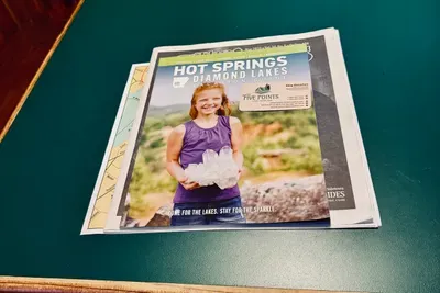 Visitor Guides and Hot Springs Map