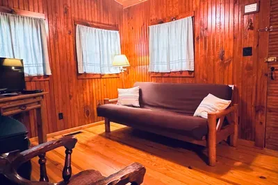 Double futon = extra sleeping arrangement