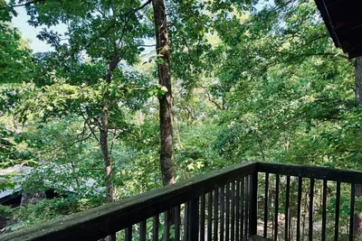 Private balcony - wooded lake view