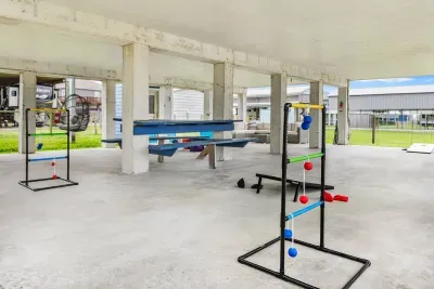 We have all sorts of games available, including a ping pong table! (We still need to get a picture of that though.)