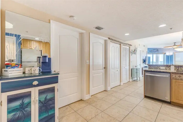 Coffee Station in the kitchen