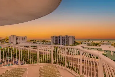 Balcony at Sunset