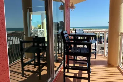 Ocean view balcony