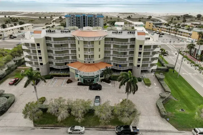 Aerial of the Building