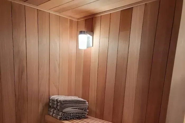 Sauna lower level Cabin 1