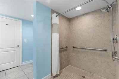 ADA friendly shower