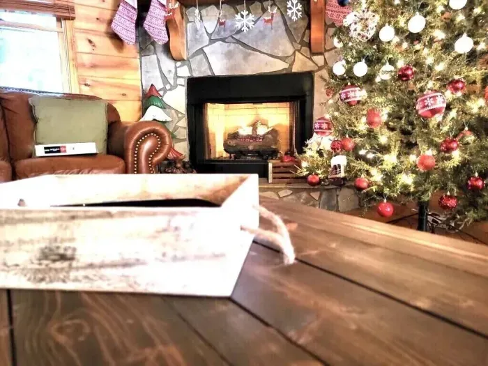 Livingroom at Christmas 