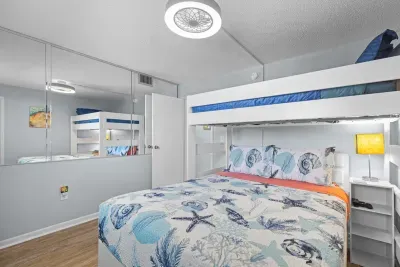 Guest Room with Twin over Queen bunks