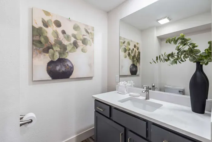 Half bath on main level
