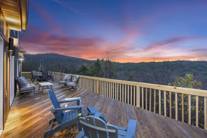 Dine alfresco or kick back & relax with spectacular views on the upper deck