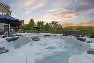 Make a splash or lounge the day away with stunning views at the pool!