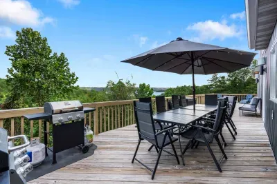 Dine alfresco or kick back & relax with spectacular views on the upper deck