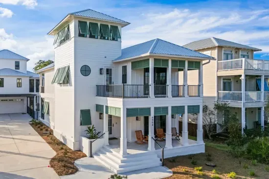 Magnolia Mooring (main house) and Anchor Down by the Dunes (guest house)
