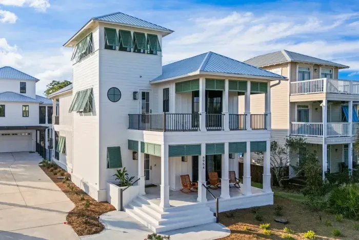 Magnolia Mooring (main house) and Anchor Down by the Dunes (guest house)