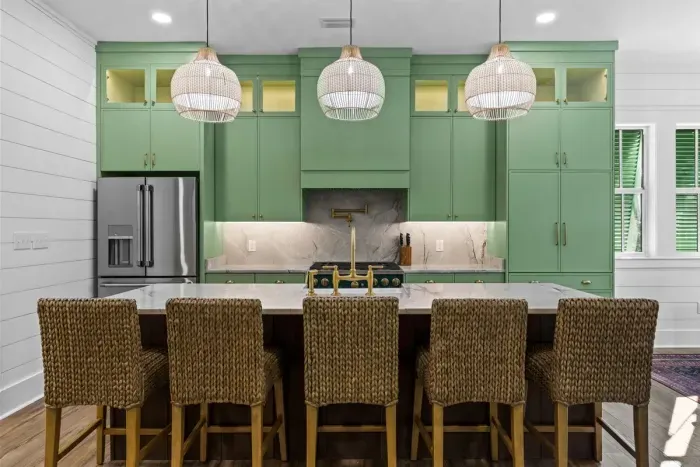 Kitchen and dining area