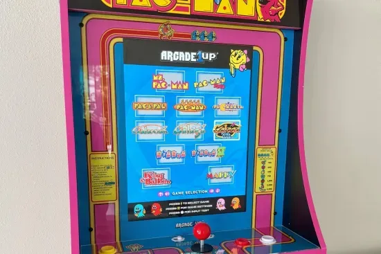 Take a trip back to the '80s with a mini Ms. Pac-Man — no quarters needed for this modern spin on an arcade classic.