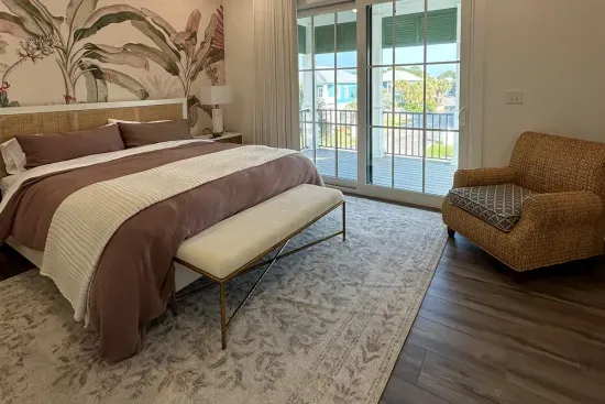 Slide the door open in the morning and step onto your own porch overlooking the neighborhood rooftops."