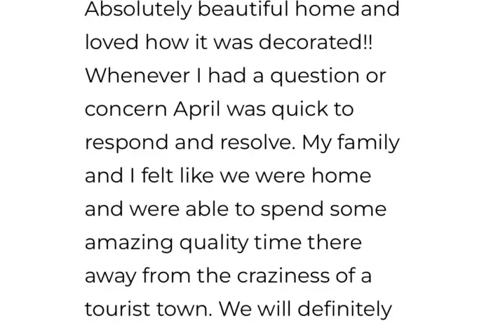 Find your home away from home here — quality time with family, real peace away from the crowds, and a place you'll want to return to year after year.