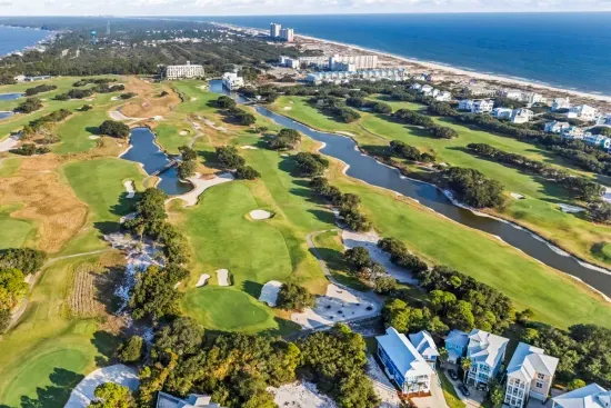 Hop the neighborhood shuttle or drive a few minutes to Kiva Dunes' award-winning, links-style course — a highlight of Alabama's only beach-and-golf resort.