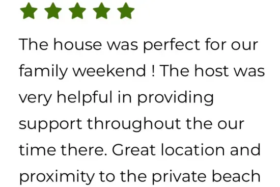 Come for the comfort, stay for the hospitality — another five-star family weekend guests can't stop talking about.