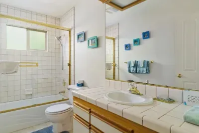 Downstairs hall bath