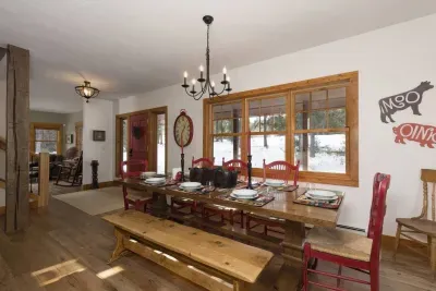 Dining space or perfect for family game night