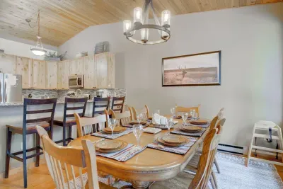 This dining area sits 12!