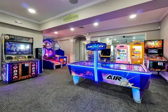 Family stay w/ pools & game room