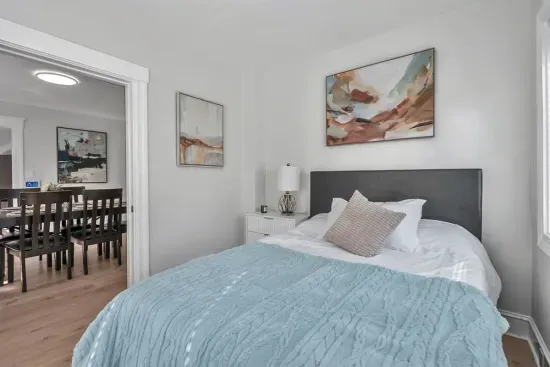 Perfect for kids or couples, this room blends style and comfort for a restful stay.