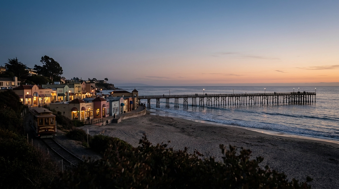 Capitola Beach & Wharf