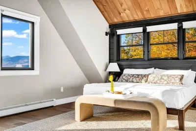 As you head upstairs, you'll enjoy several master bedrooms, each with a king bed and perfect ensuite bathroom!  