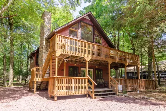 Front of Chalet