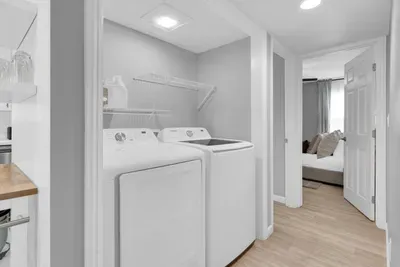 Washer and Dryer area