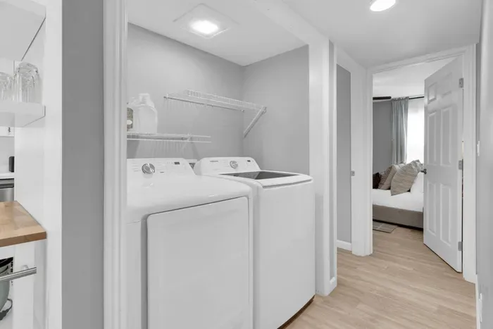 Washer and Dryer area