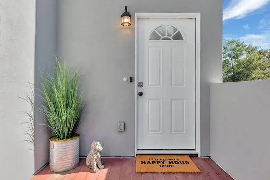 Front Door Entrance.
