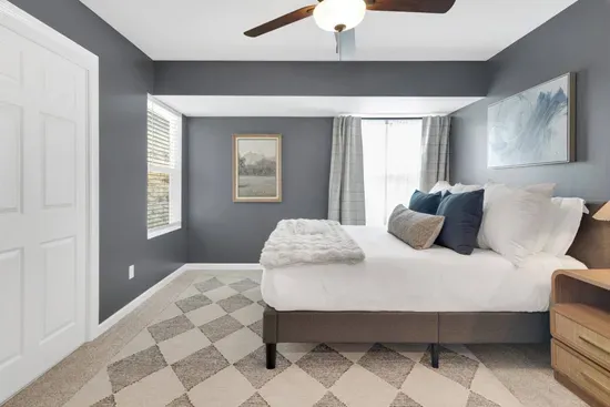 Bedroom 3 (Upstairs) - Queen Size Bed.