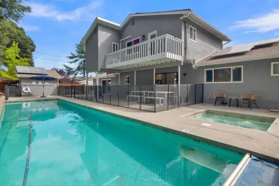 Pool and Hot Tub