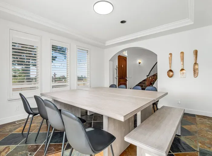 Dining room that can seat 16.