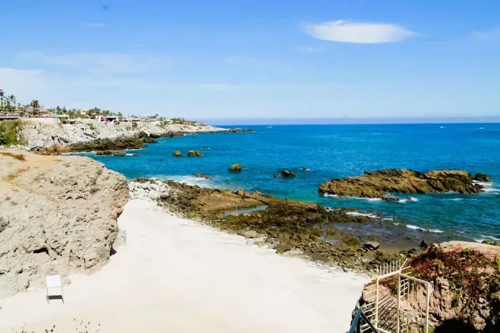 Playa del Rey:
A beautiful, pristine and swimmable beach with no vendors or crowds  steps form your condo.