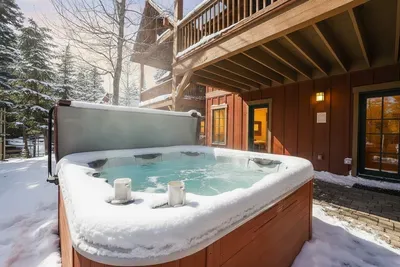 Ultimate Relaxation Spot: Sink into the warmth of the hot tub after a day of adventure and let the bubbling waters melt away your stress. It's your personal oasis of calm.